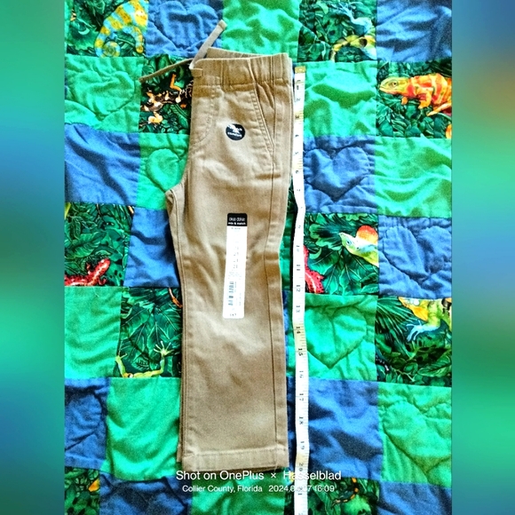 NWT 2t Okie dokie Stretchy Toddler pant - Picture 3 of 3